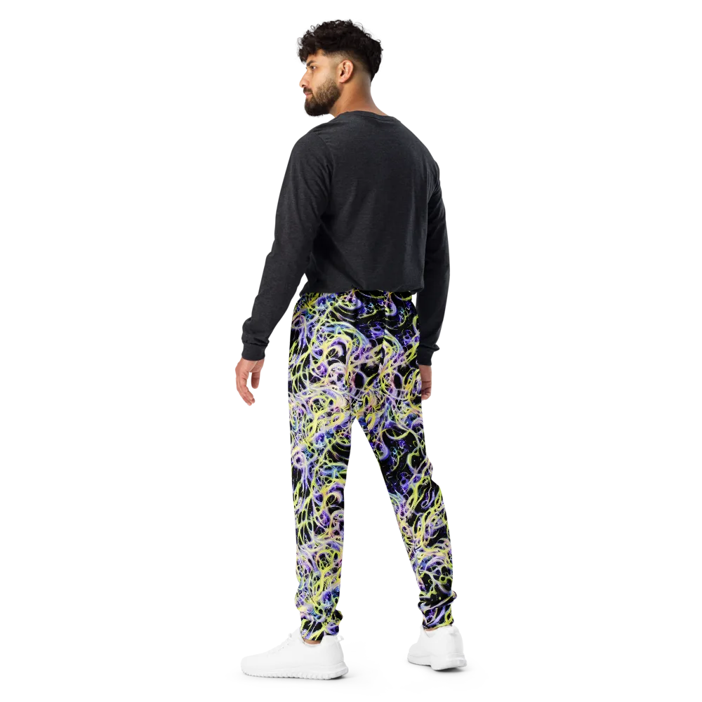 Galactic Liquefaction on Men's Joggers — Back