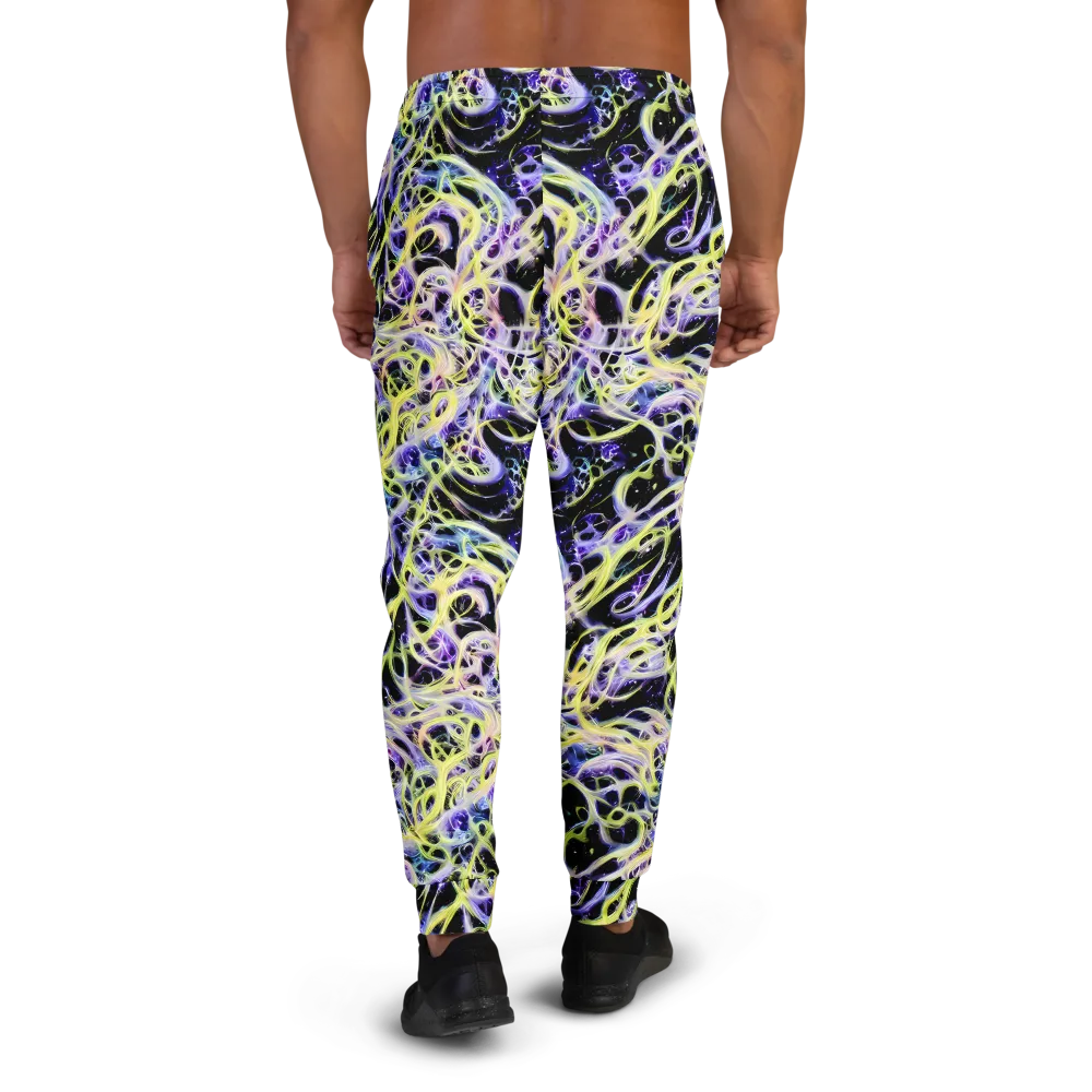 Galactic Liquefaction on Men's Joggers — Back