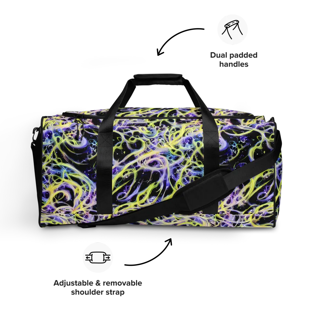 Galactic Liquefaction on Duffle Bag — Front