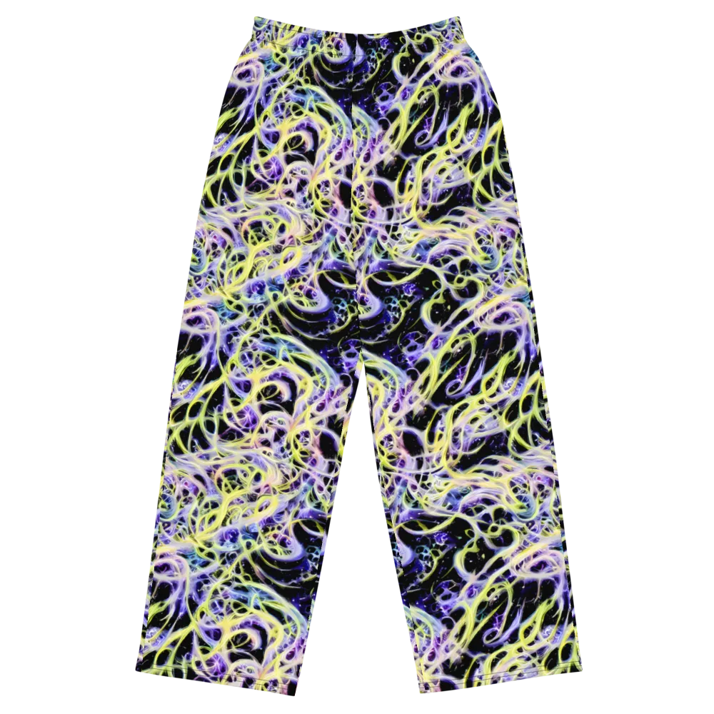 Galactic Liquefaction on Wide-Leg Pants — Front