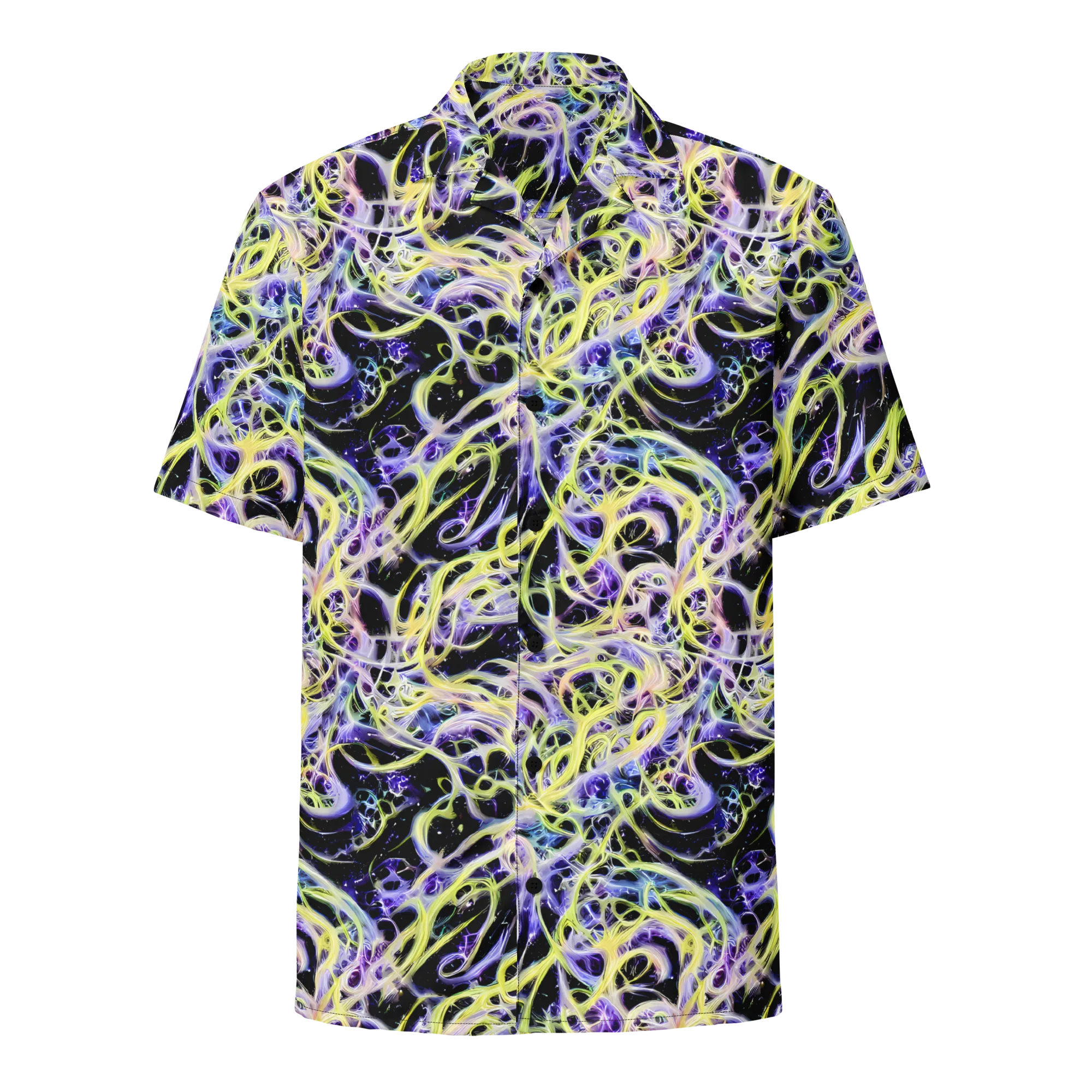 Galactic Liquefaction on Button Shirt — Front