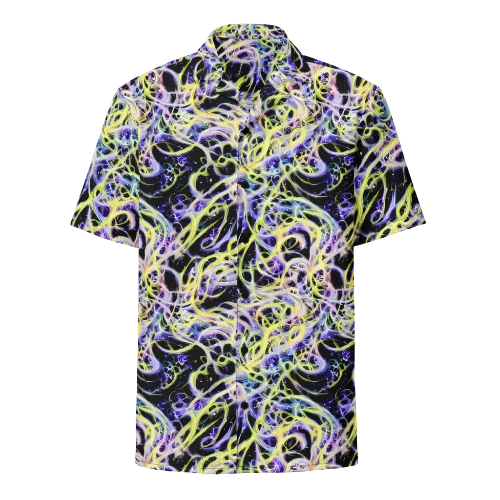Galactic Liquefaction on Button Shirt — Front