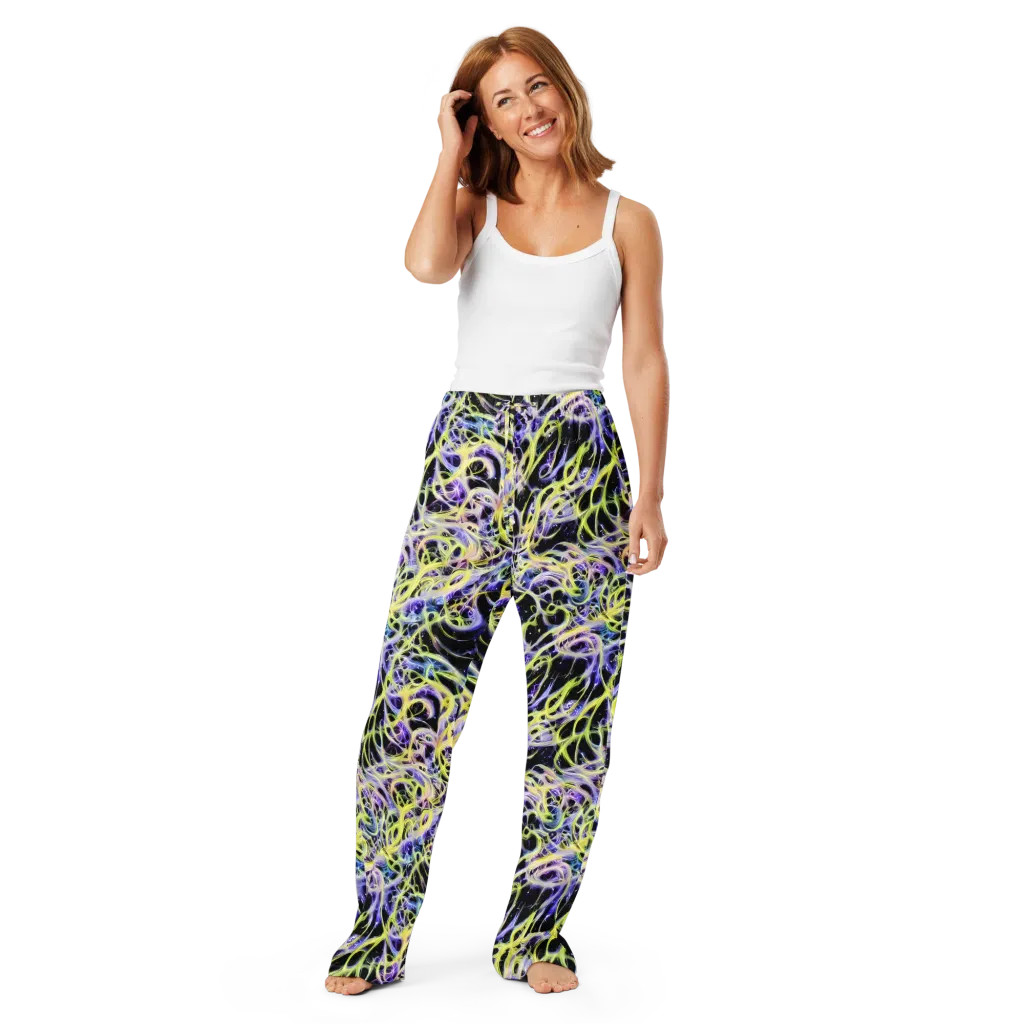 Galactic Liquefaction on Women's Pajama Pants — Front