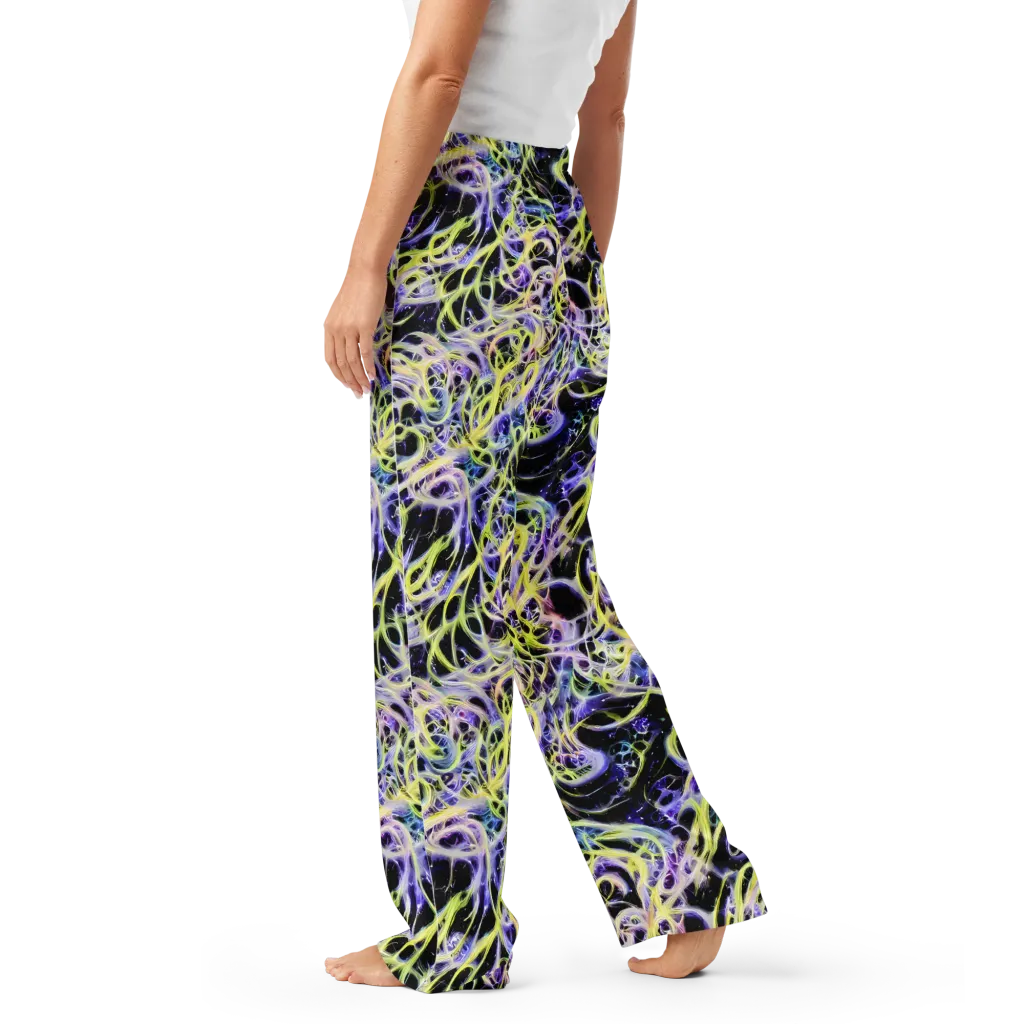 Galactic Liquefaction on Women's Pajama Pants — Left