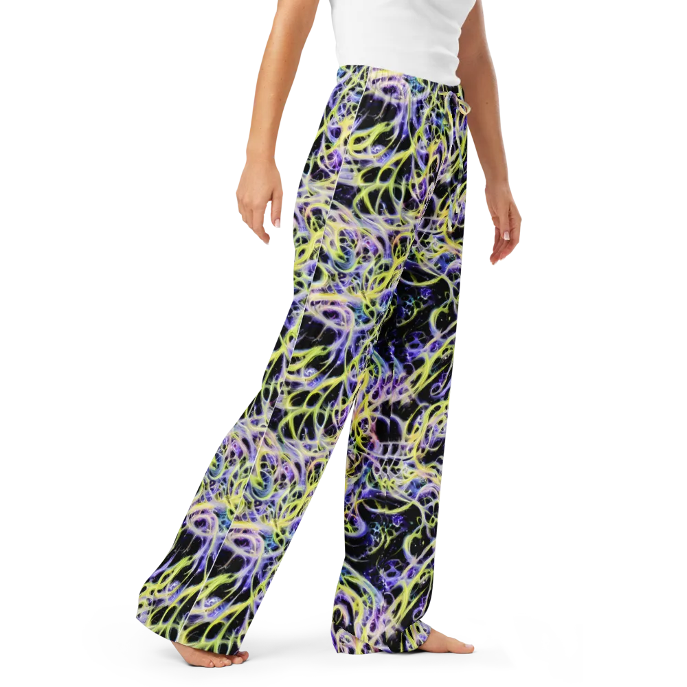 Galactic Liquefaction on Women's Pajama Pants — Right Front