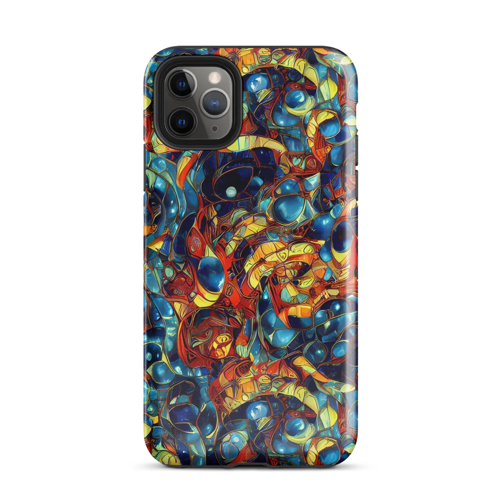 Sapphire Frenzy on Tough Case for iPhone® — Front