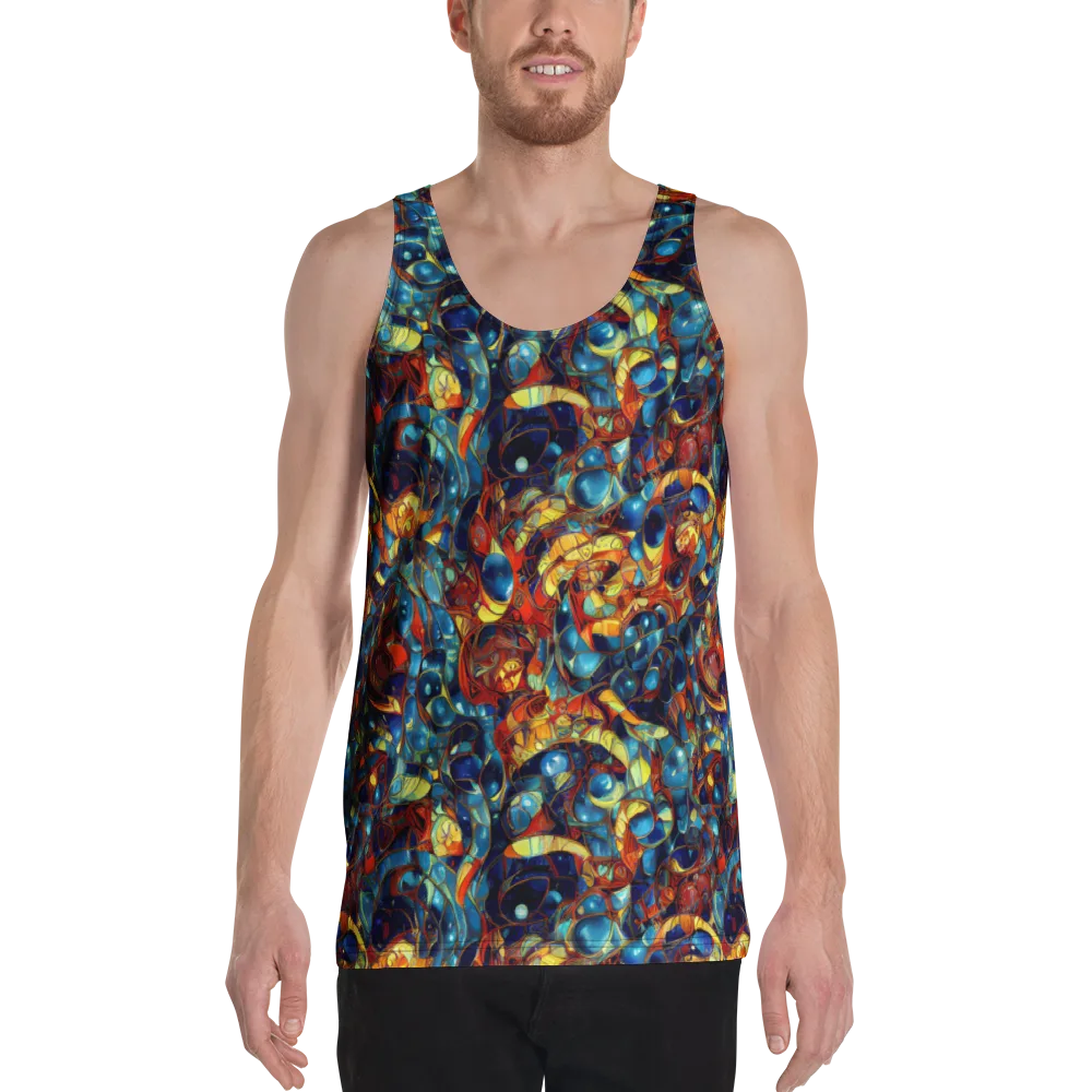 Sapphire Frenzy on Men's Tank Top — Front