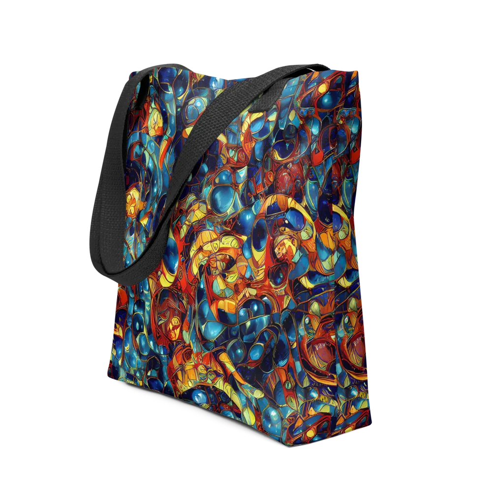 Sapphire Frenzy on Tote Bag — Front
