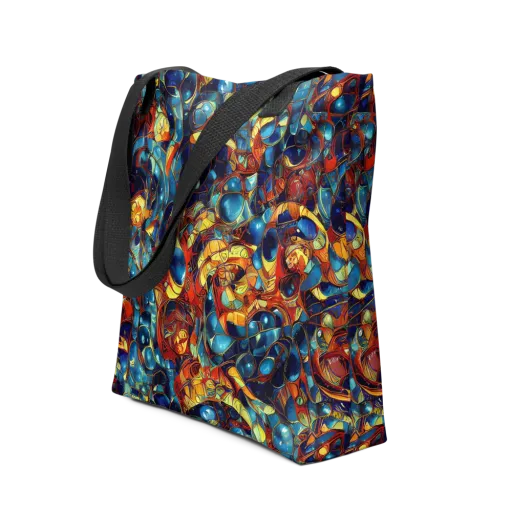 Sapphire Frenzy on a Tote Bag