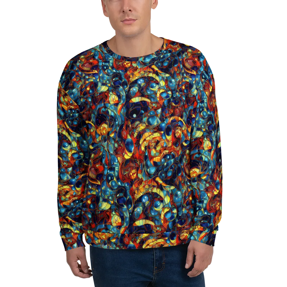 Sapphire Frenzy on Sweatshirt — Front