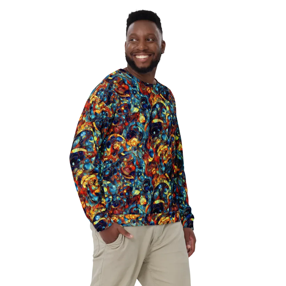 Sapphire Frenzy on Sweatshirt — Front