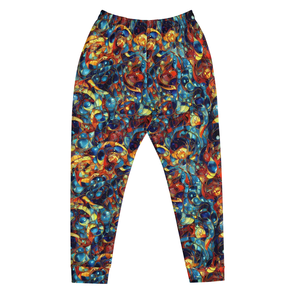Sapphire Frenzy on Men's Joggers — Front
