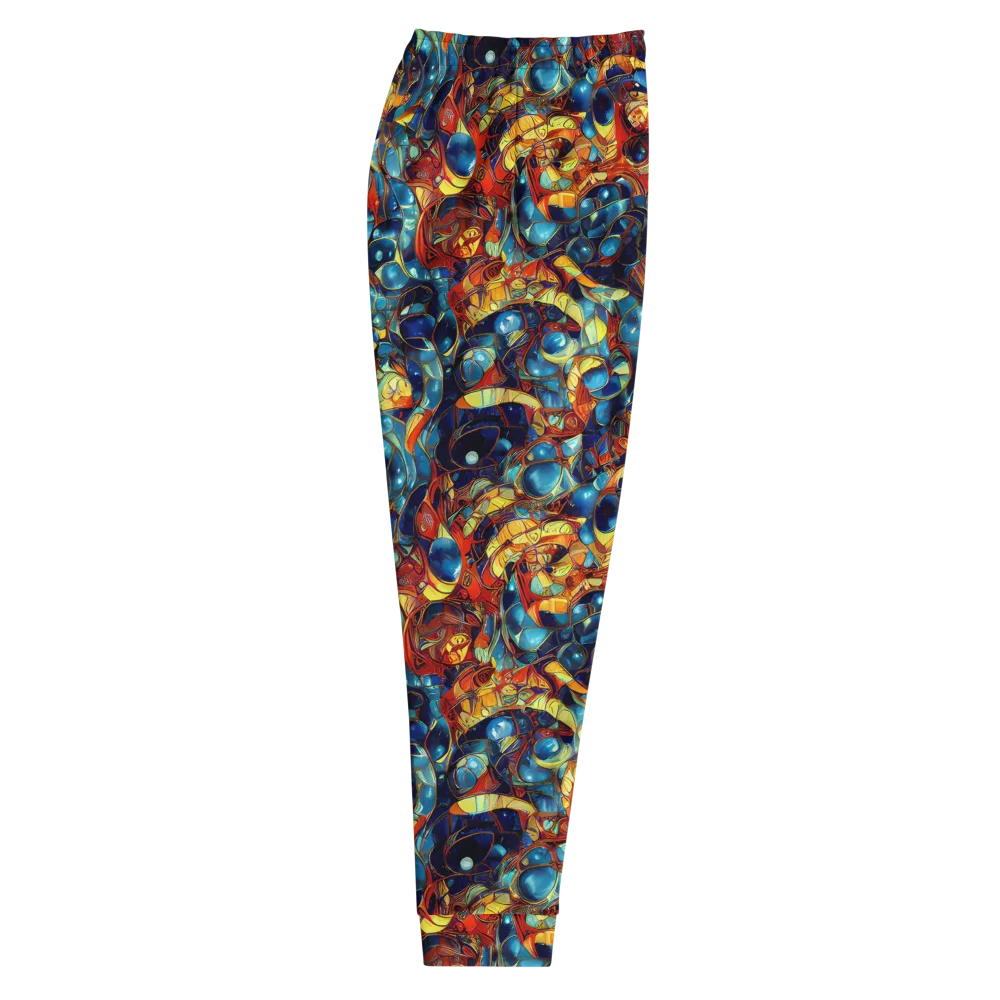 Sapphire Frenzy on Men's Joggers — Right