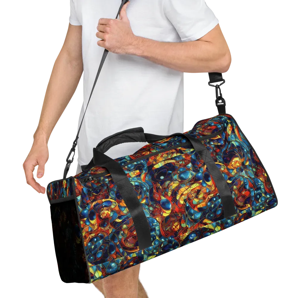 Sapphire Frenzy on Duffle Bag — Right Front