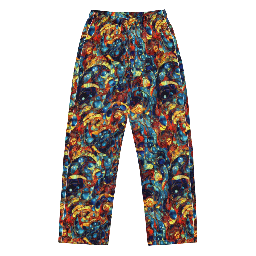 Sapphire Frenzy on Women's Pajama Pants — Front