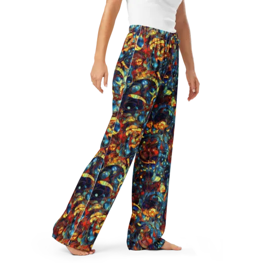 Sapphire Frenzy on a Women's Pajama Pants