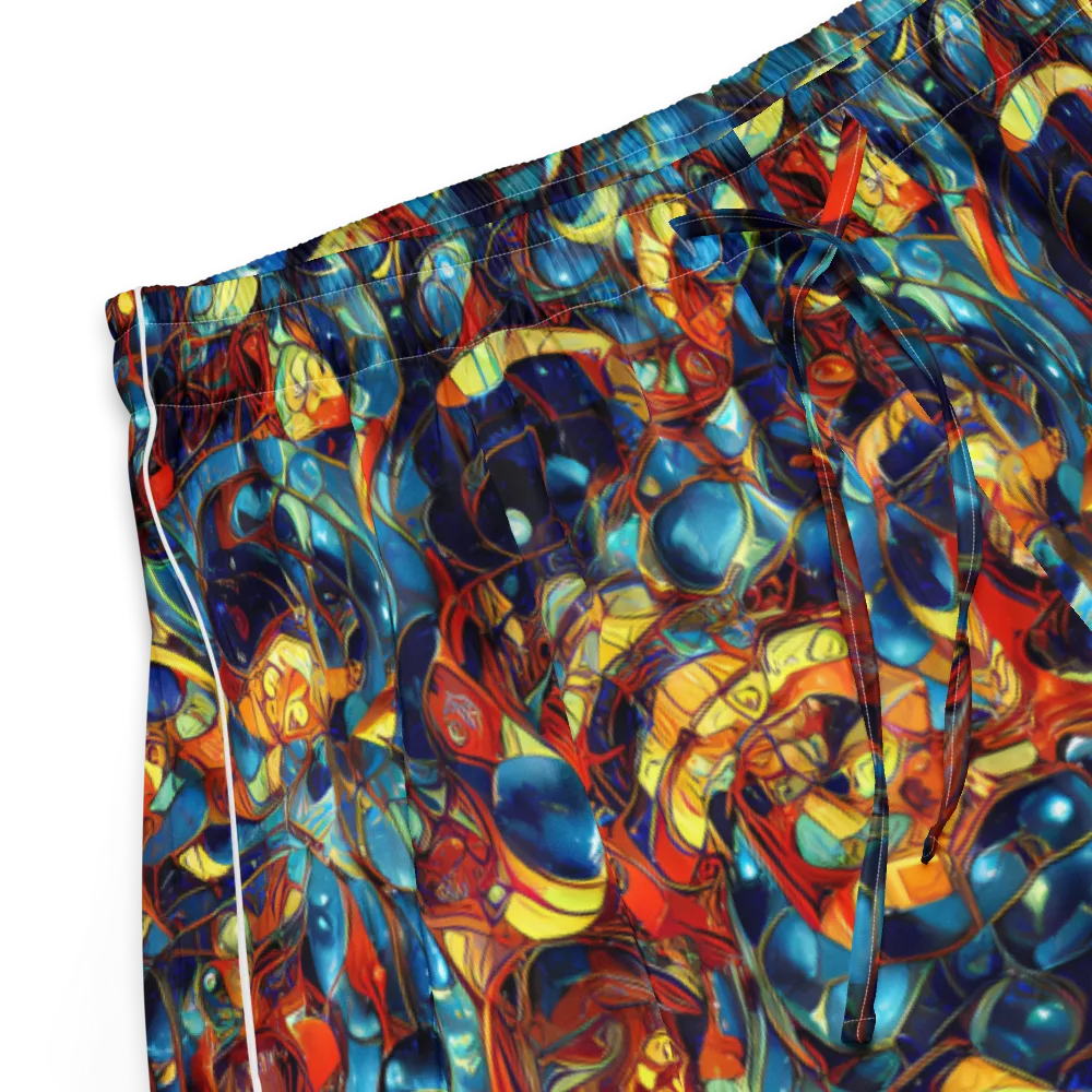 Sapphire Frenzy on Women's Pajama Shorts — Product details