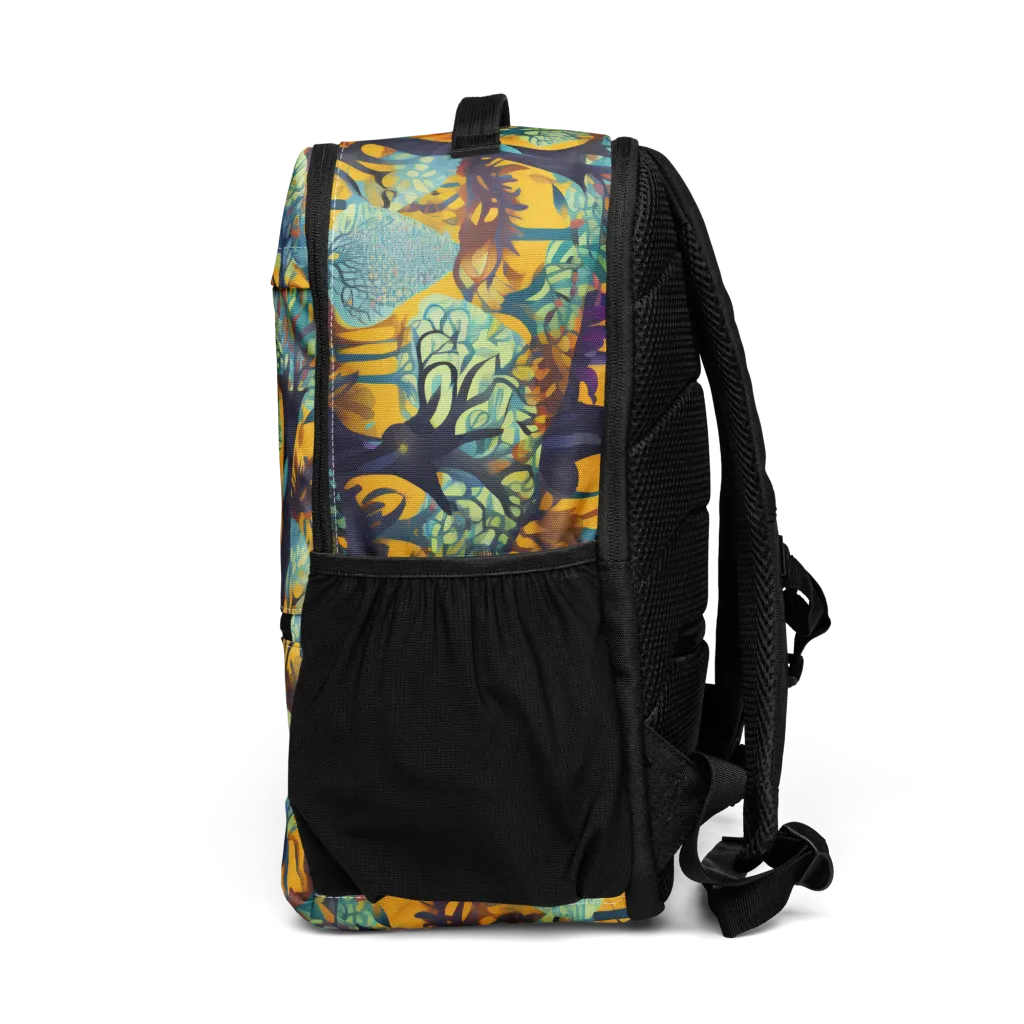 Saffron Canopy on Utility Backpack — Left