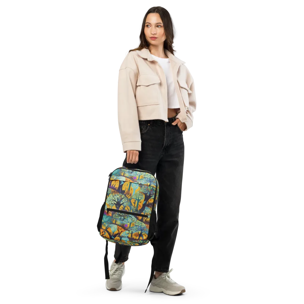 Saffron Canopy on Utility Backpack — Front