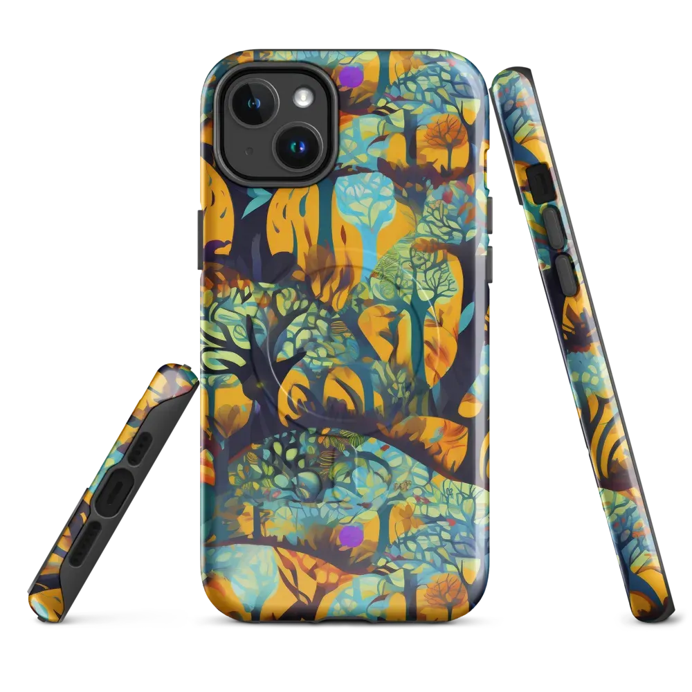 Saffron Canopy on MagSafe Tough Case for iPhone® — Front