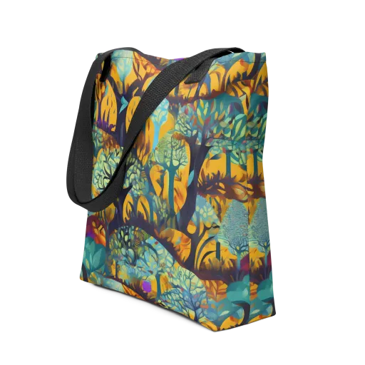 Saffron Canopy on a Tote Bag