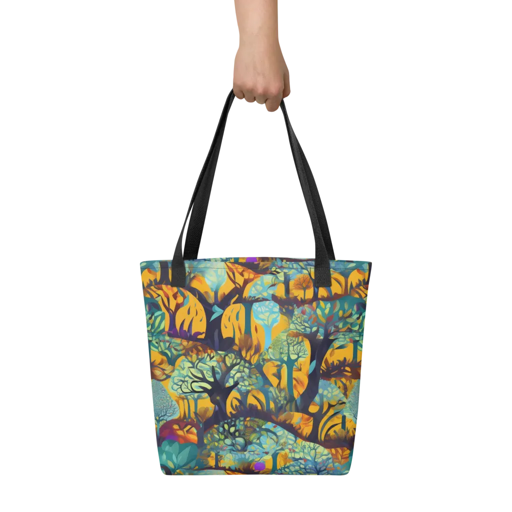 Saffron Canopy on Tote Bag — Front