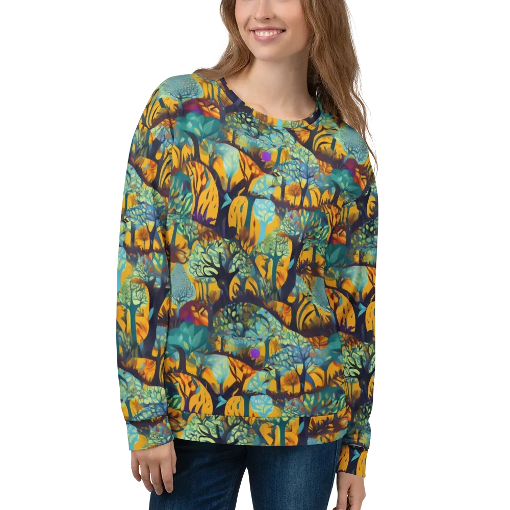 Saffron Canopy on Sweatshirt — Front
