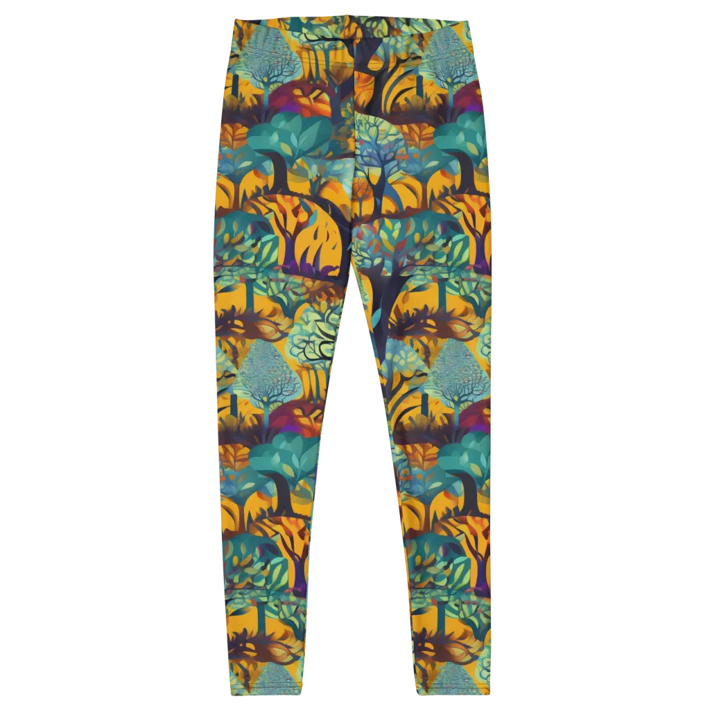 Saffron Canopy on Leggings — Front