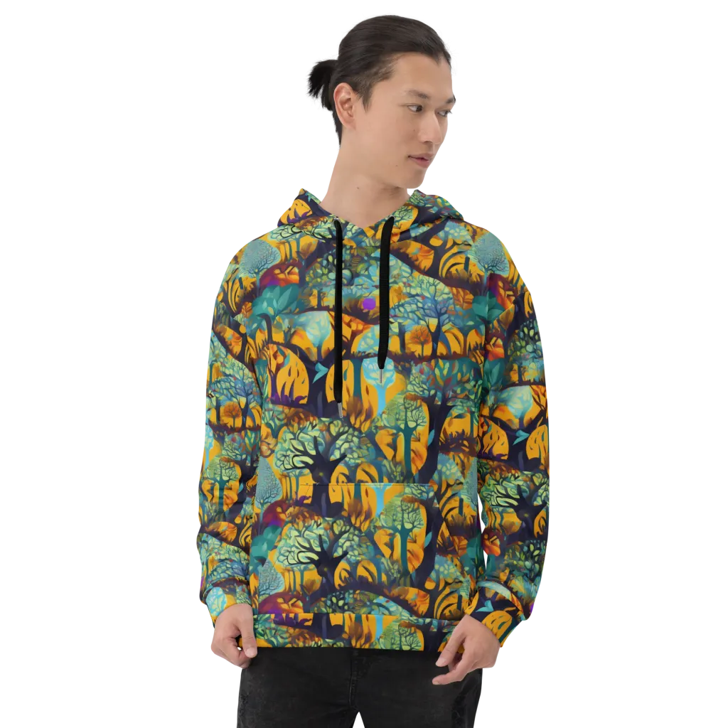 Saffron Canopy on Hoodie — Front