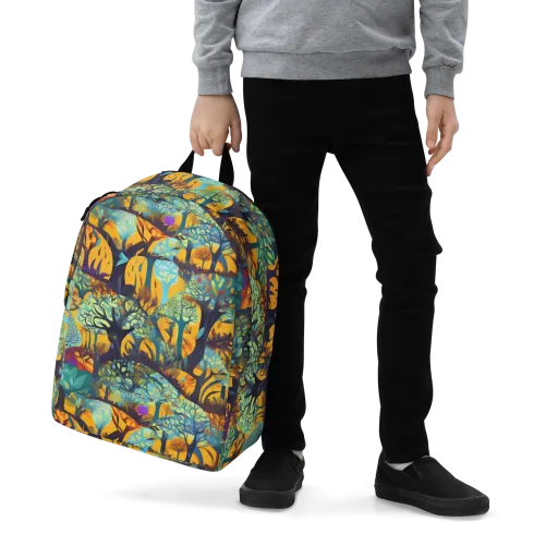Saffron Canopy on a Minimalist Backpack