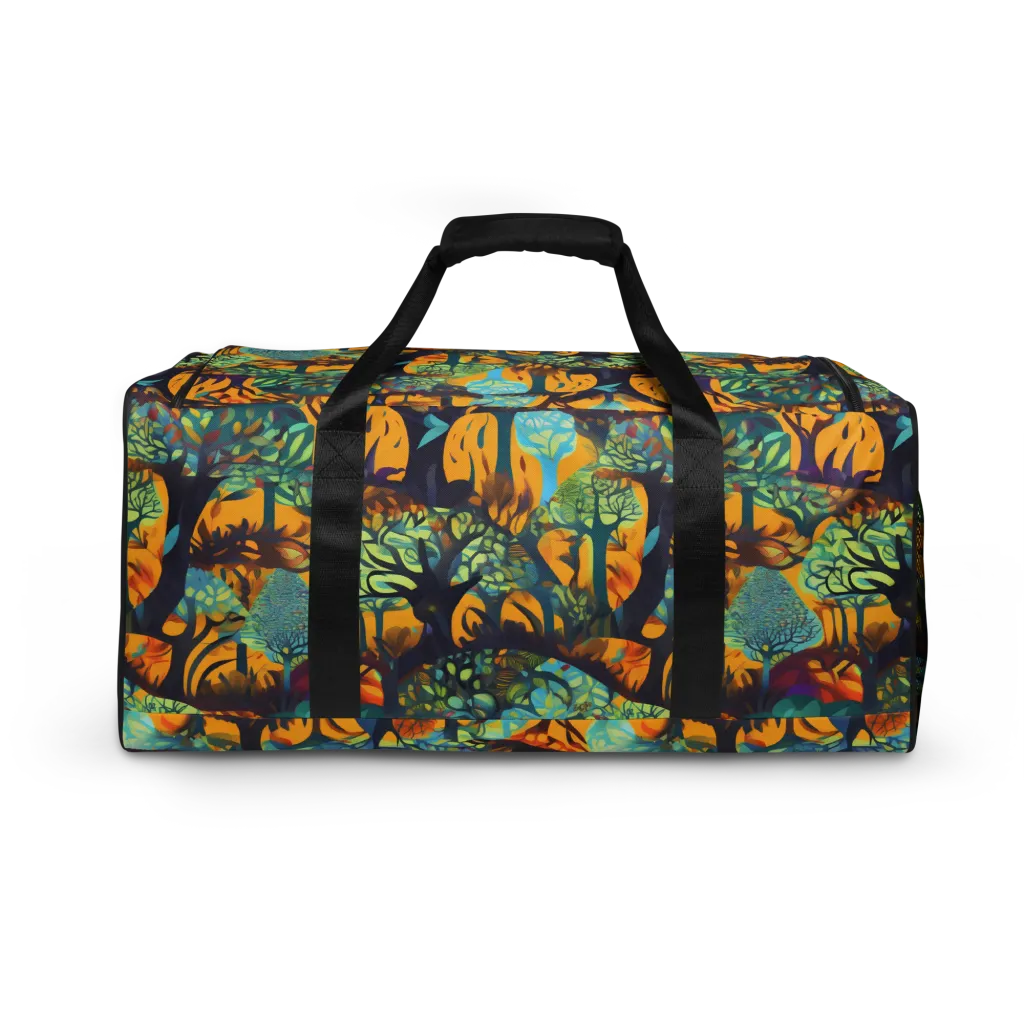 Saffron Canopy on Duffle Bag — Back