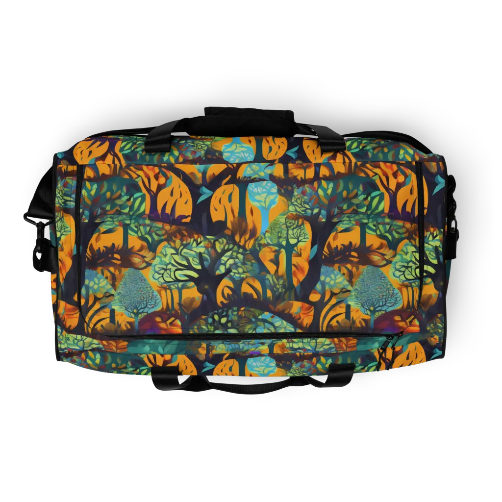 Saffron Canopy on Duffle Bag — Top