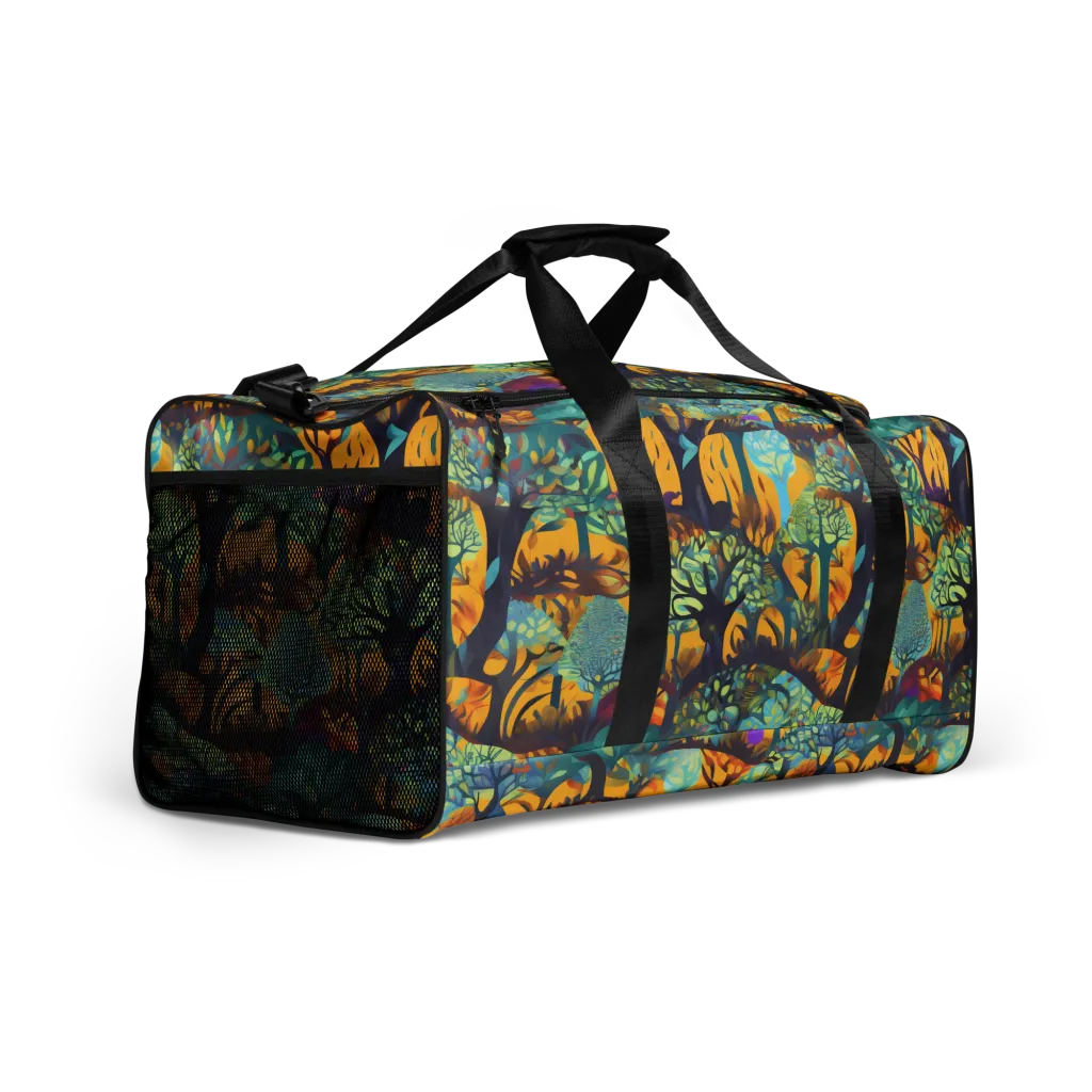 Saffron Canopy on Duffle Bag — Right Front