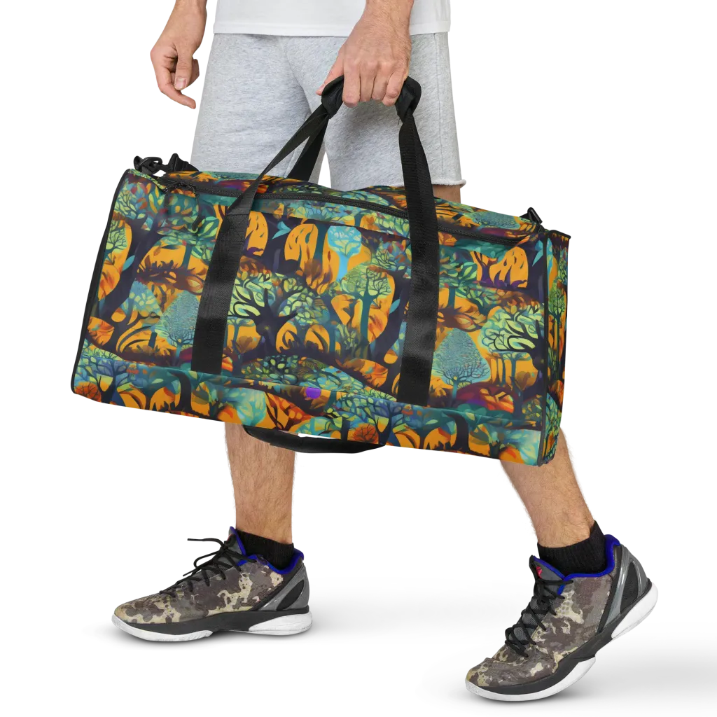Saffron Canopy on Duffle Bag — Front