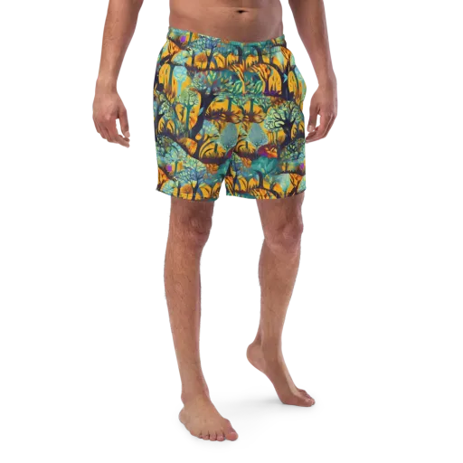 Saffron Canopy on a Swim Trunks