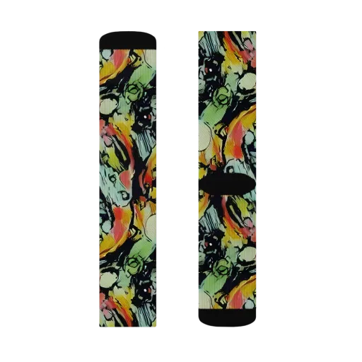 Chromatic Menagerie on a Socks