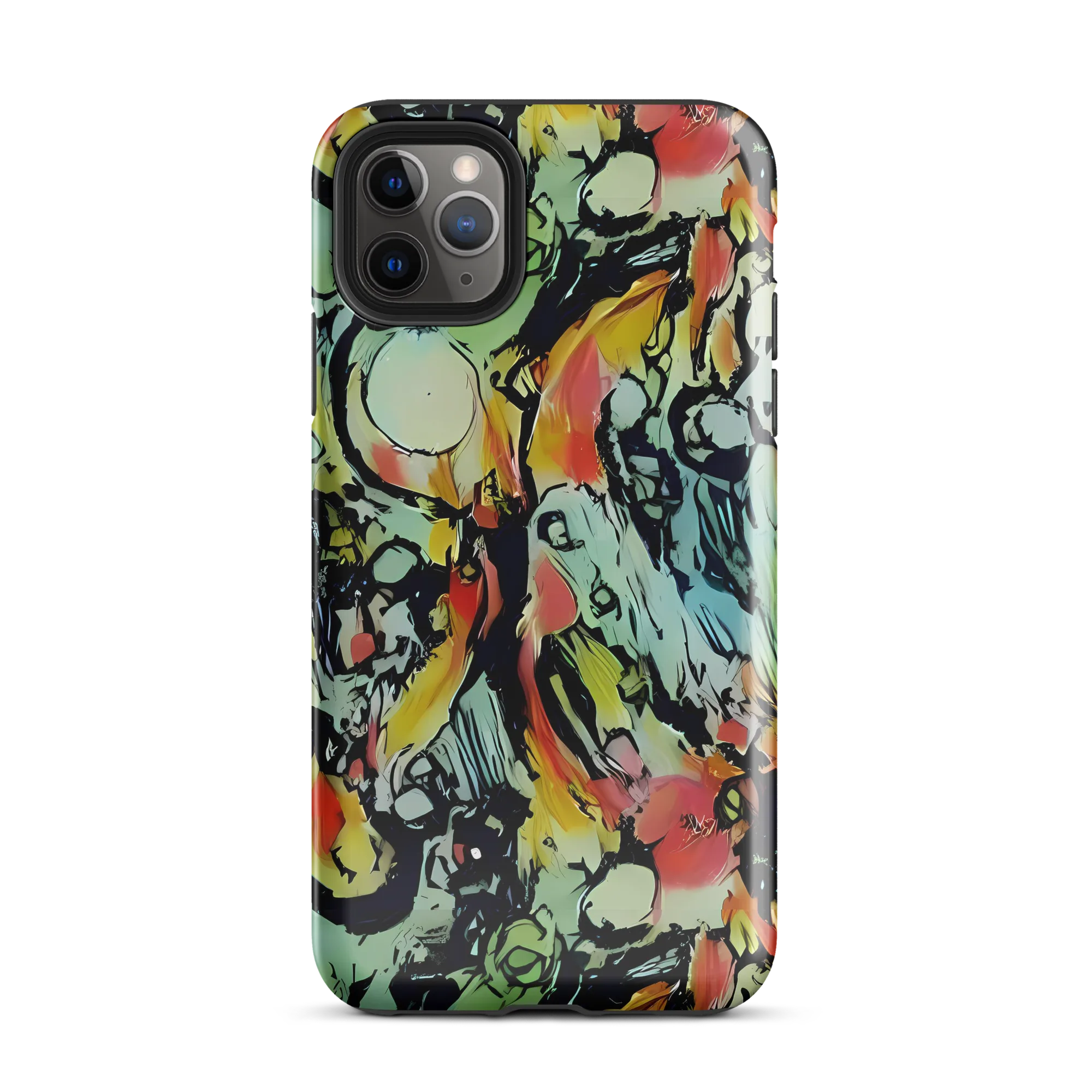Chromatic Menagerie on Tough Case for iPhone® — Front