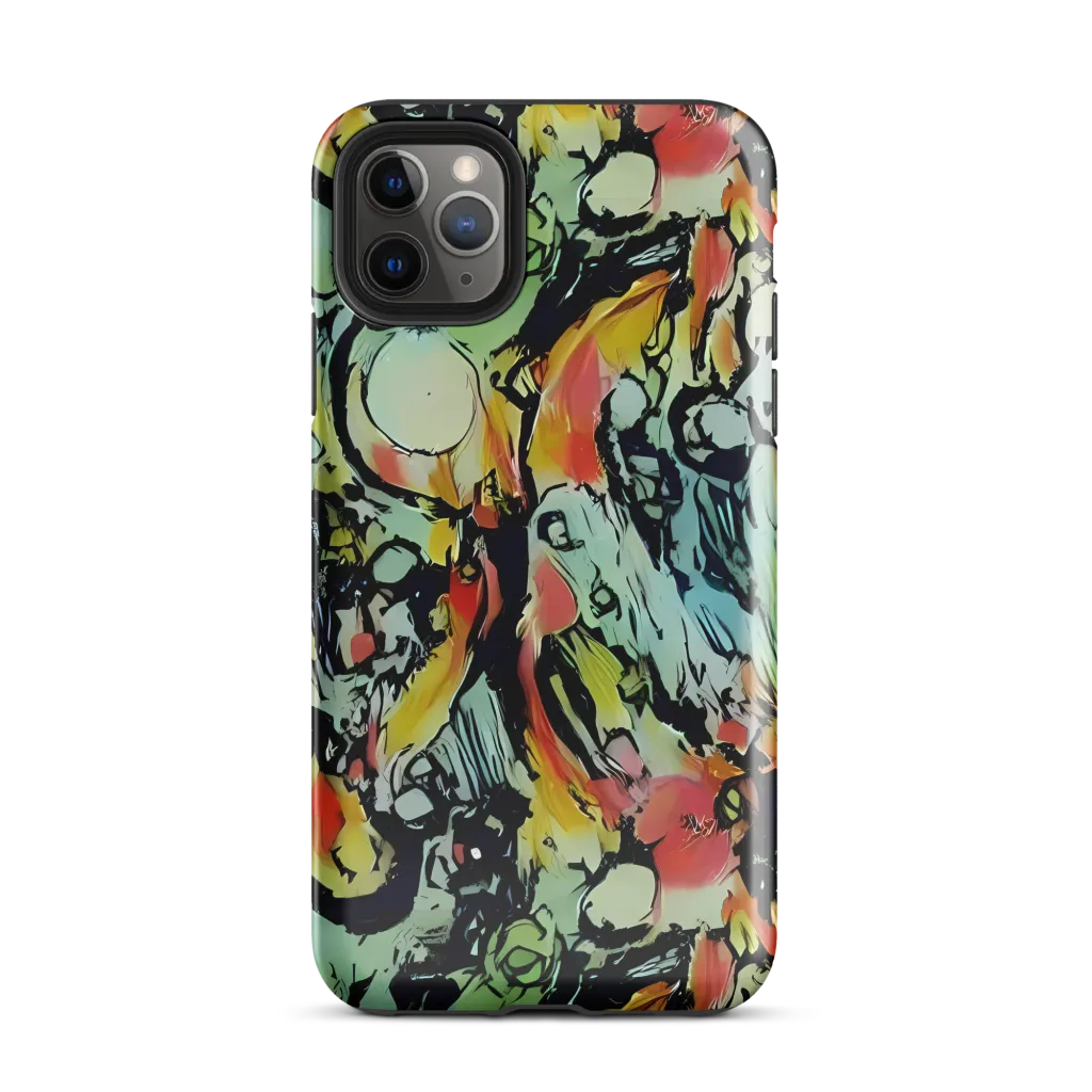 Chromatic Menagerie on Tough Case for iPhone® — Front