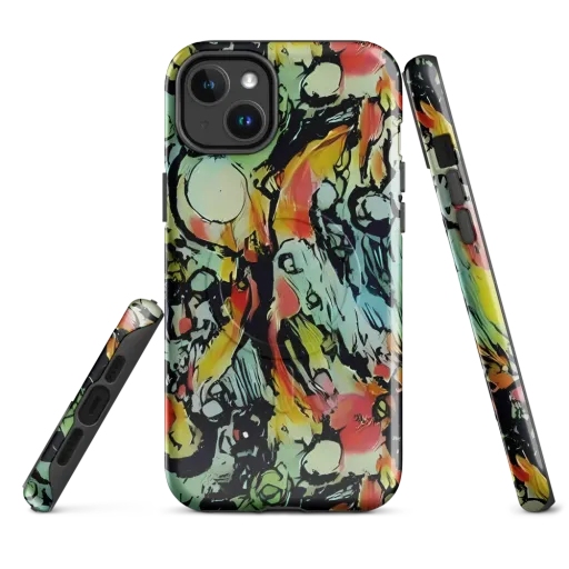 Chromatic Menagerie on a MagSafe Tough Case for iPhone®