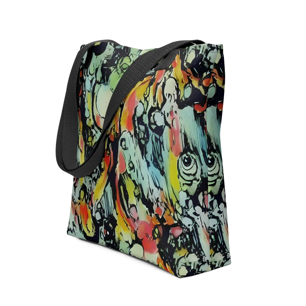 Chromatic Menagerie on Tote Bag — Front
