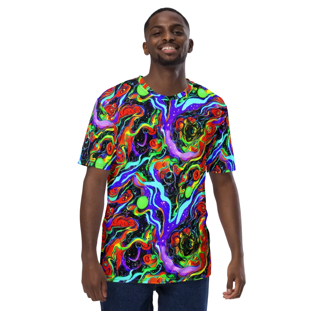 Radiant Undertow on Men's Crew Neck T-Shirt — Front