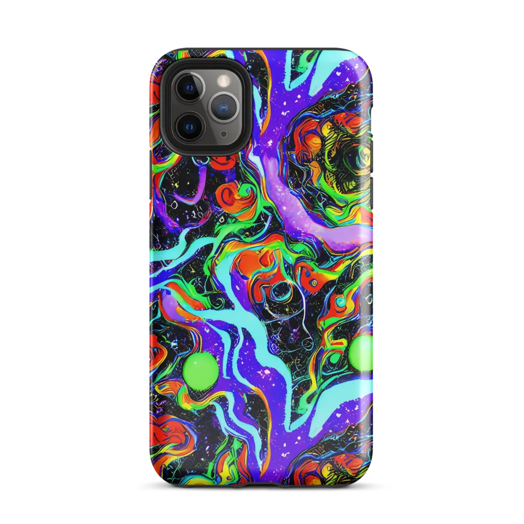 Radiant Undertow on Tough Case for iPhone® — Front