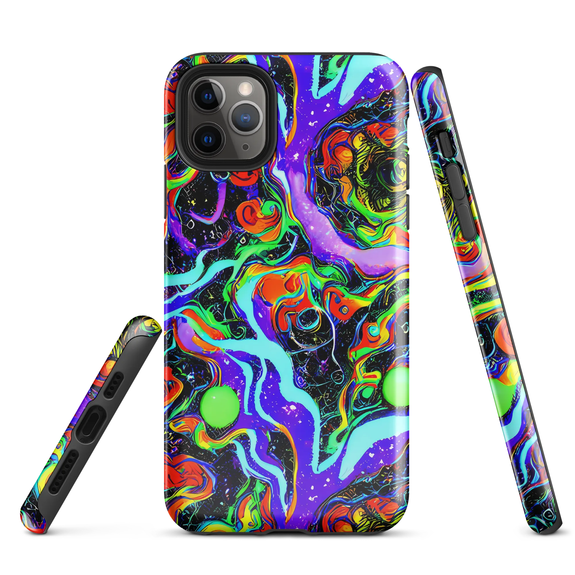 Radiant Undertow on Tough Case for iPhone® — Front