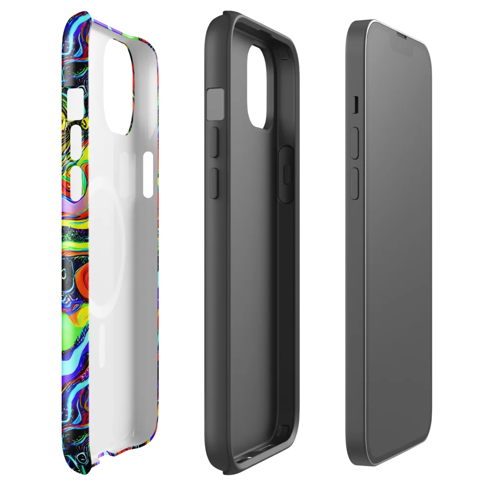 Radiant Undertow on MagSafe Tough Case for iPhone® — Front