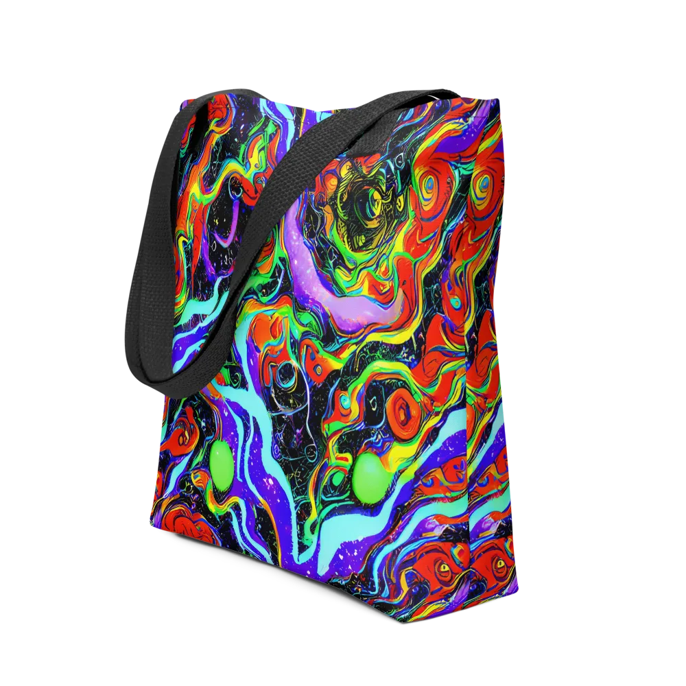 Radiant Undertow on Tote Bag — Front