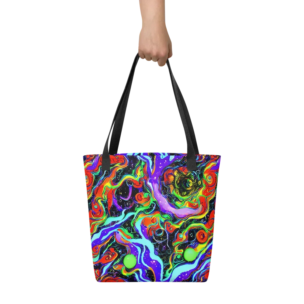 Radiant Undertow on Tote Bag — Front