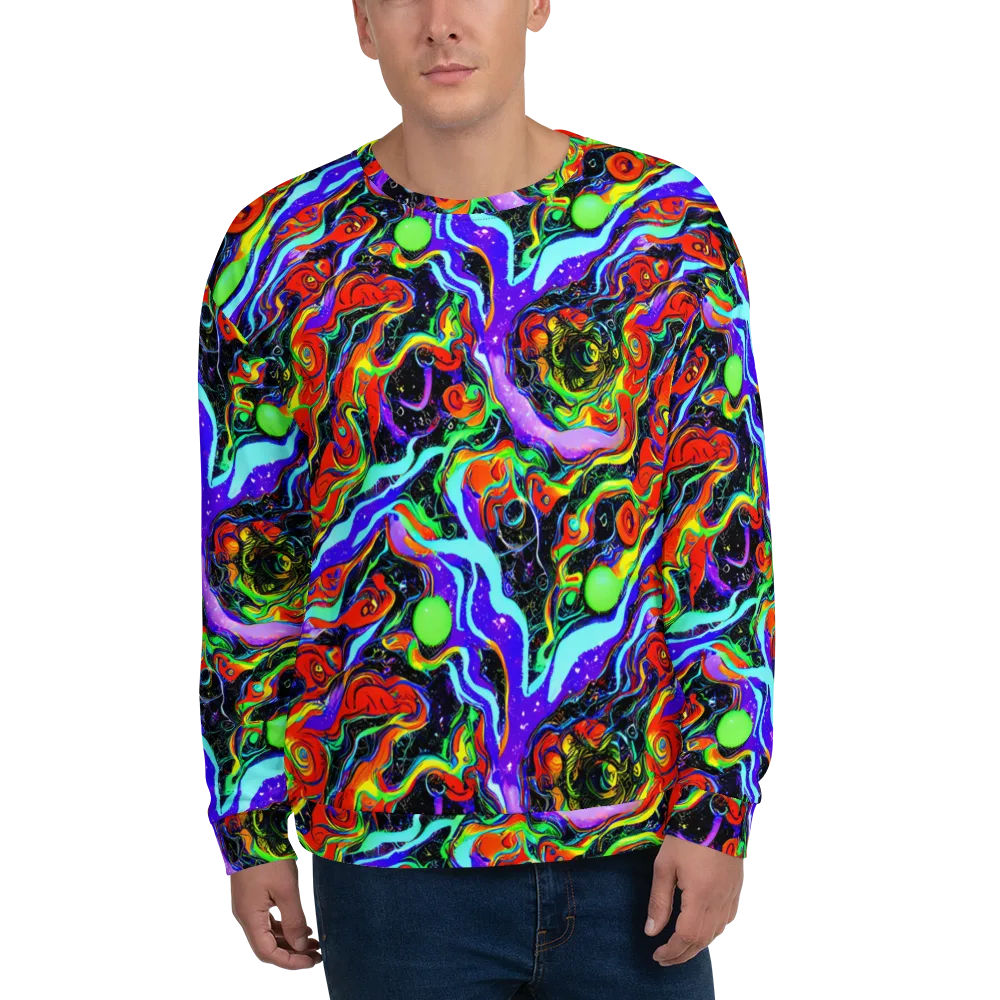 Radiant Undertow on Sweatshirt — Front