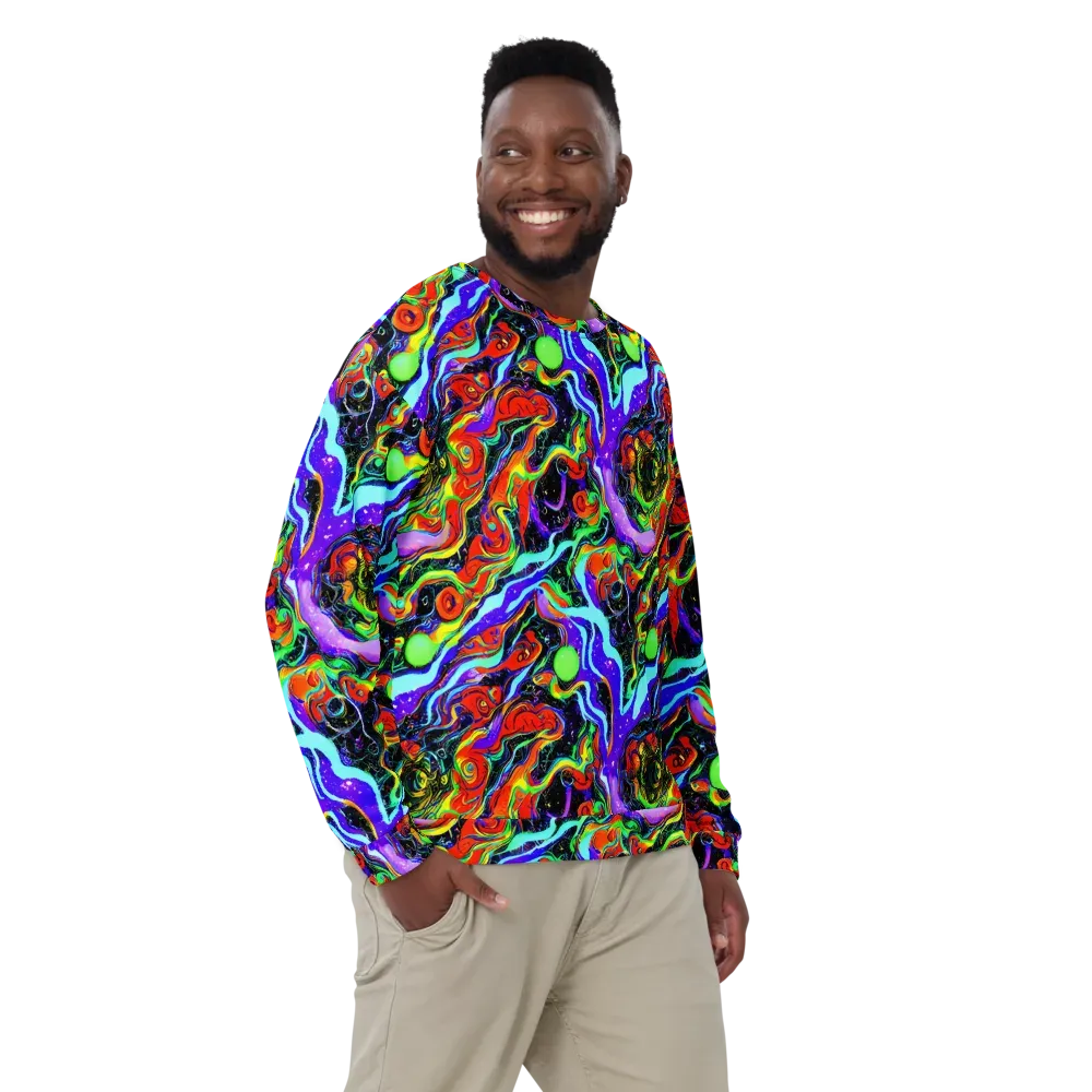 Radiant Undertow on Sweatshirt — Front