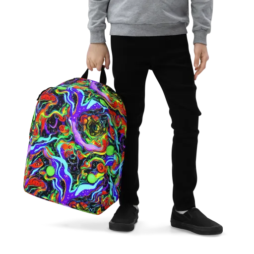 Radiant Undertow on a Minimalist Backpack