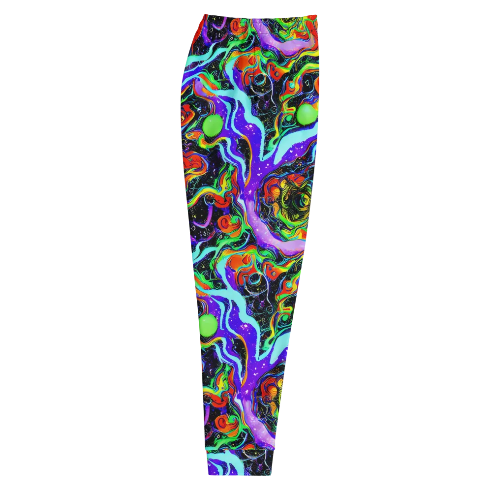 Radiant Undertow on Men's Joggers — Right